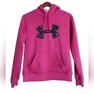 Under Armour Pink Hoodie Womens Size Small